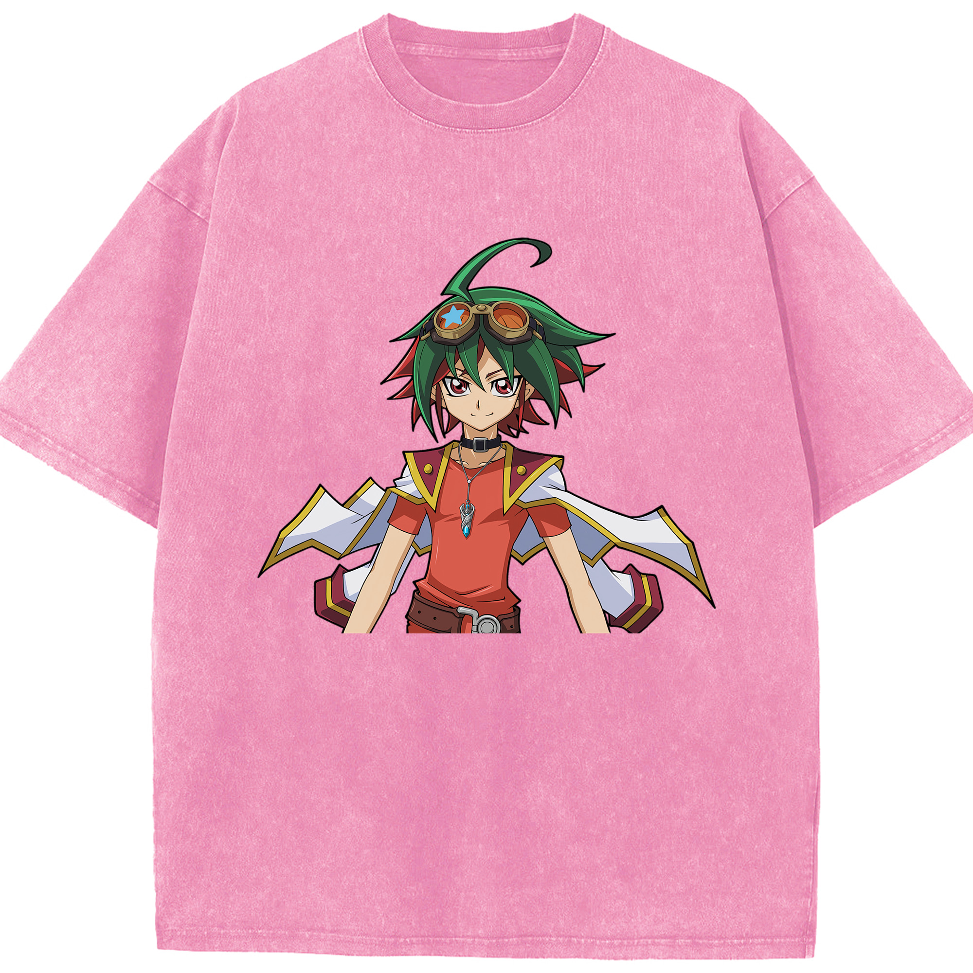 （画像用） 遊☆戯☆王 Yu-Gi-Oh! 綿100% ヴィンテージ風 半袖Tシャツ（フロントプリント）
